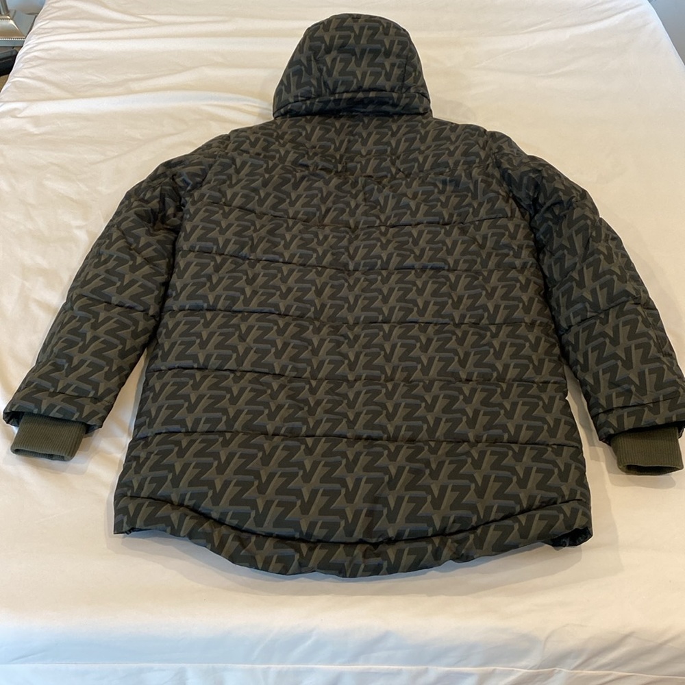 NWOT - Zadig & Voltaire - Hooded Puffer Jacket - Green - M - Picture 9 of 9